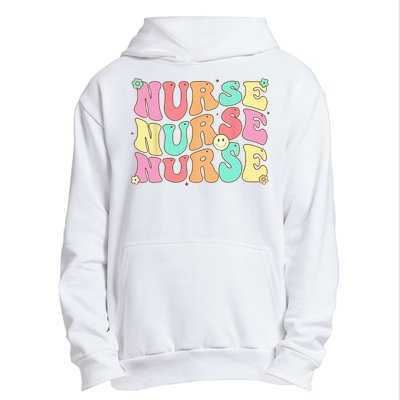 Groovy Nurse Women Future Nurse Appreciation Nursing Urban Pullover Hoodie