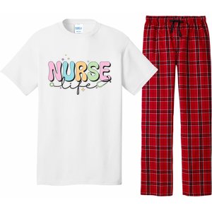 Groovy Nurse Wo Future Nurse Appreciation Nursing Pajama Set