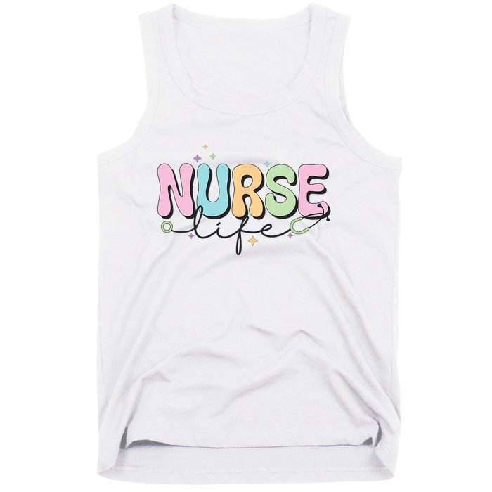 Groovy Nurse Wo Future Nurse Appreciation Nursing Tank Top