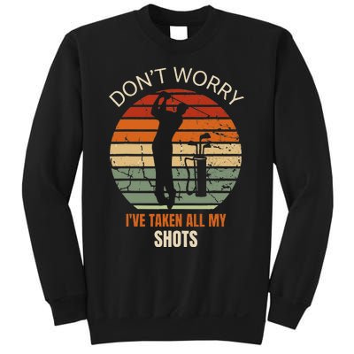 GOLF No Worries I've Had My Shots Vintage Sweatshirt