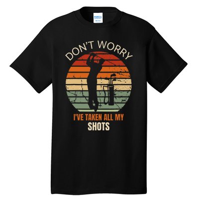 GOLF No Worries I've Had My Shots Vintage Tall T-Shirt