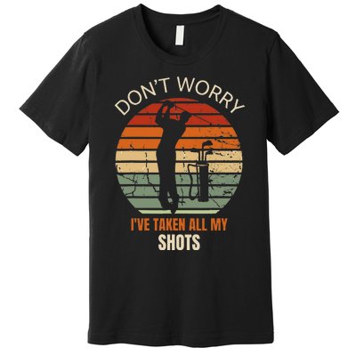 GOLF No Worries I've Had My Shots Vintage Premium T-Shirt