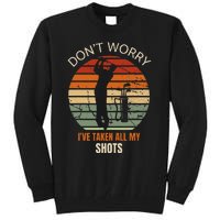 GOLF No Worries I've Had My Shots Vintage Tall Sweatshirt