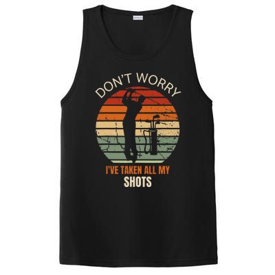 GOLF No Worries I've Had My Shots Vintage PosiCharge Competitor Tank