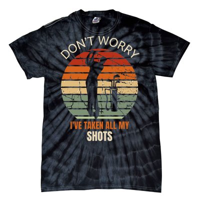 GOLF No Worries I've Had My Shots Vintage Tie-Dye T-Shirt