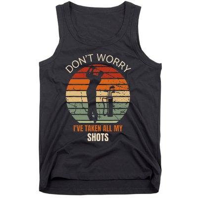 GOLF No Worries I've Had My Shots Vintage Tank Top