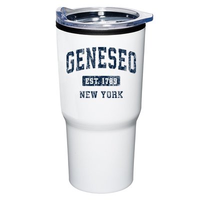 Geneseo New York Ny Vintage Athletic Sports Design Tumbler