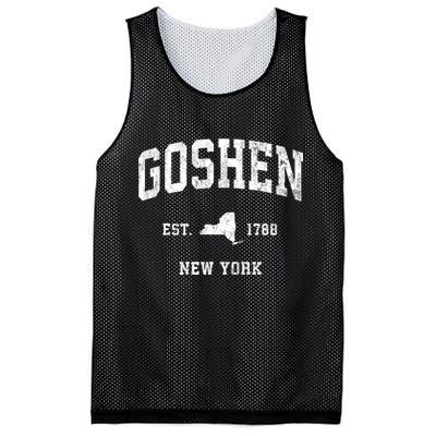 Goshen New York Ny Vintage Athletic Mesh Reversible Basketball Jersey Tank