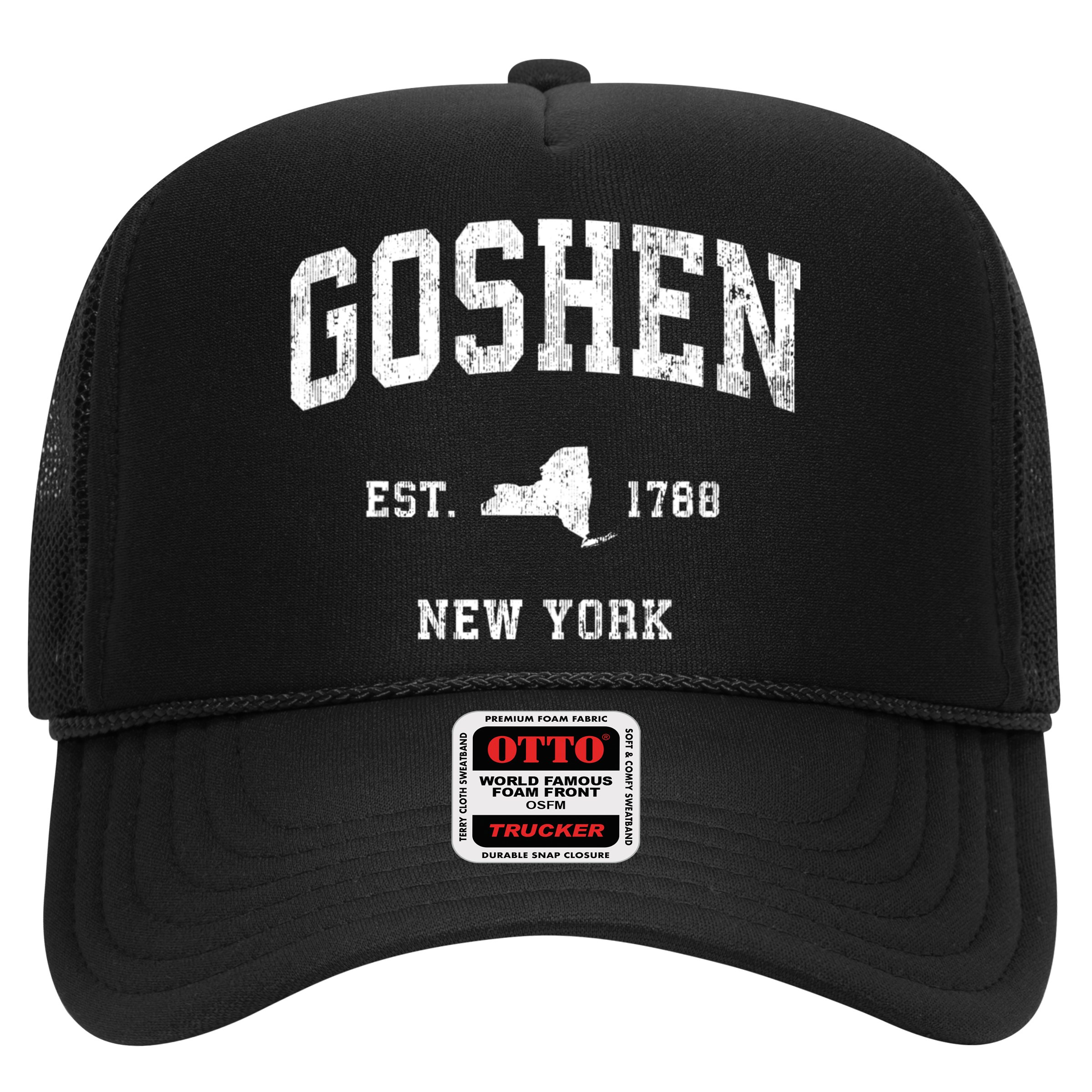 Goshen New York Ny Vintage Athletic Hat