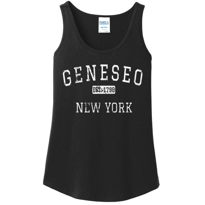 Geneseo New York Ny Vintage Ladies Essential Tank