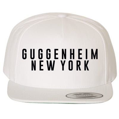 Guggenheim New York Wool Snapback Cap