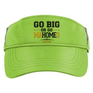 Go Big Or Go Ma-HOME-s Kansas City Football No 15 Adult Drive Performance Visor