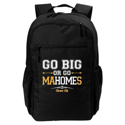 Go Big Or Go Ma-HOME-s Kansas City Football No 15 Daily Commute Backpack