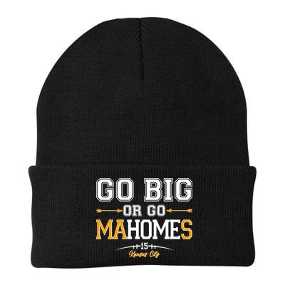 Go Big Or Go Ma-HOME-s Kansas City Football No 15 Beanie