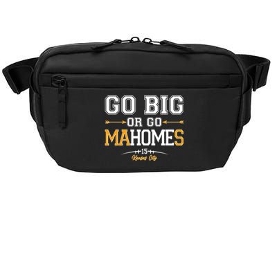 Go Big Or Go Ma-HOME-s Kansas City Football No 15 Crossbody Pack