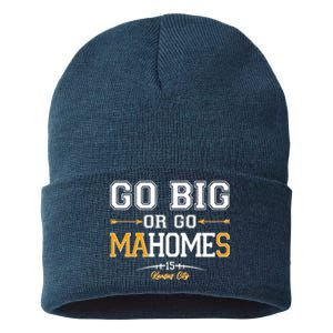 Go Big Or Go Ma-HOME-s Kansas City Football No 15 Sustainable Knit Beanie