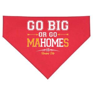 Go Big Or Go Ma-HOME-s Kansas City Football No 15 USA-Made Doggie Bandana