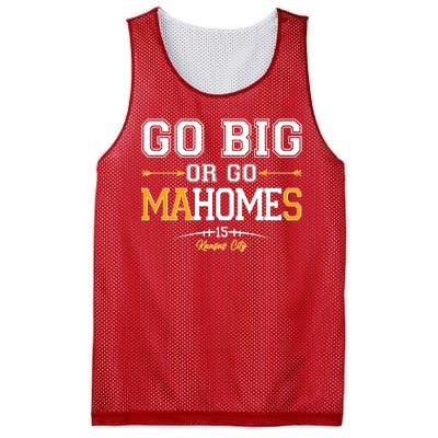 Go Big Or Go Ma-HOME-s Kansas City Football No 15 Mesh Reversible Basketball Jersey Tank