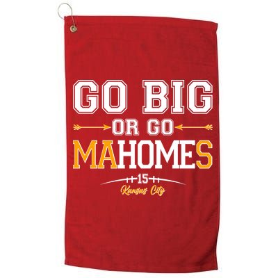 Go Big Or Go Ma-HOME-s Kansas City Football No 15 Golf Towel