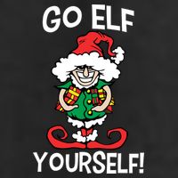 Go Elf Yourself Funny Christmas Adult Drive Performance Visor