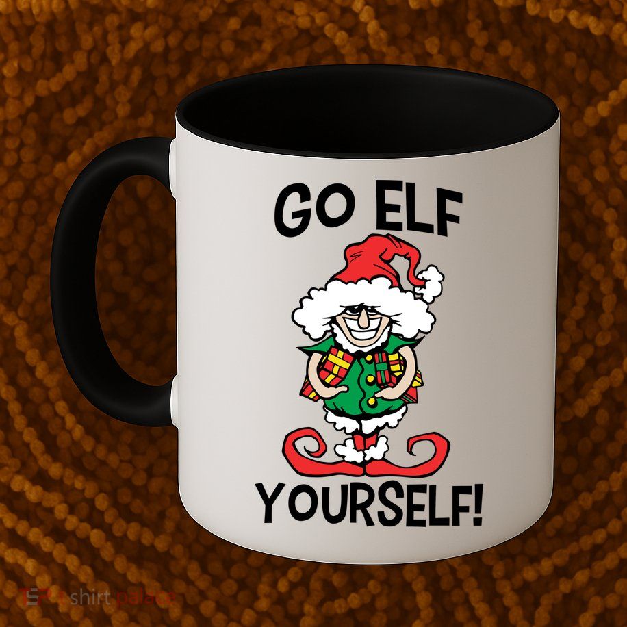 Go Elf Yourself Funny Christmas Mug