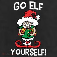 Go Elf Yourself Funny Christmas 11oz C Handle Ceramic Mug