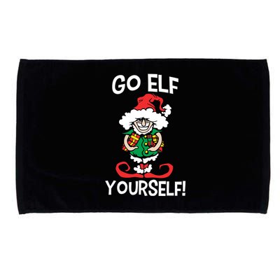 Go Elf Yourself Funny Christmas Microfiber Hand Towel