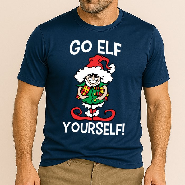 Go Elf Yourself Funny Christmas Performance Shirt