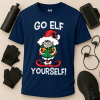 Go Elf Yourself Funny Christmas Performance Shirt