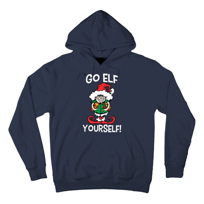 Go Elf Yourself Funny Christmas Hoodie