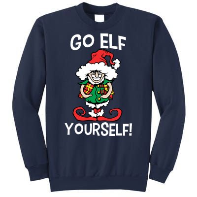 Go Elf Yourself Funny Christmas Sweatshirt