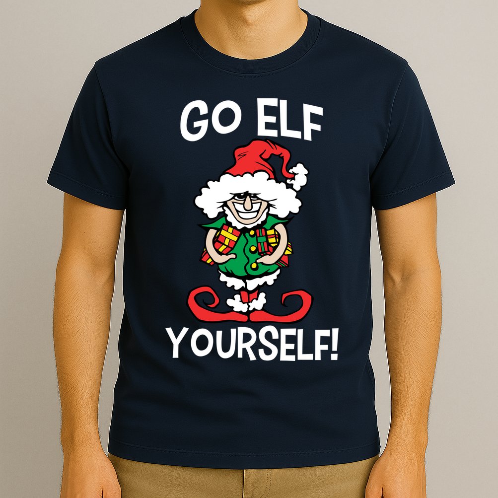 Go Elf Yourself Funny Christmas T-Shirt
