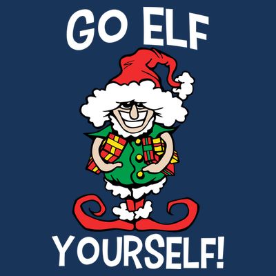 Go Elf Yourself Funny Christmas T-Shirt