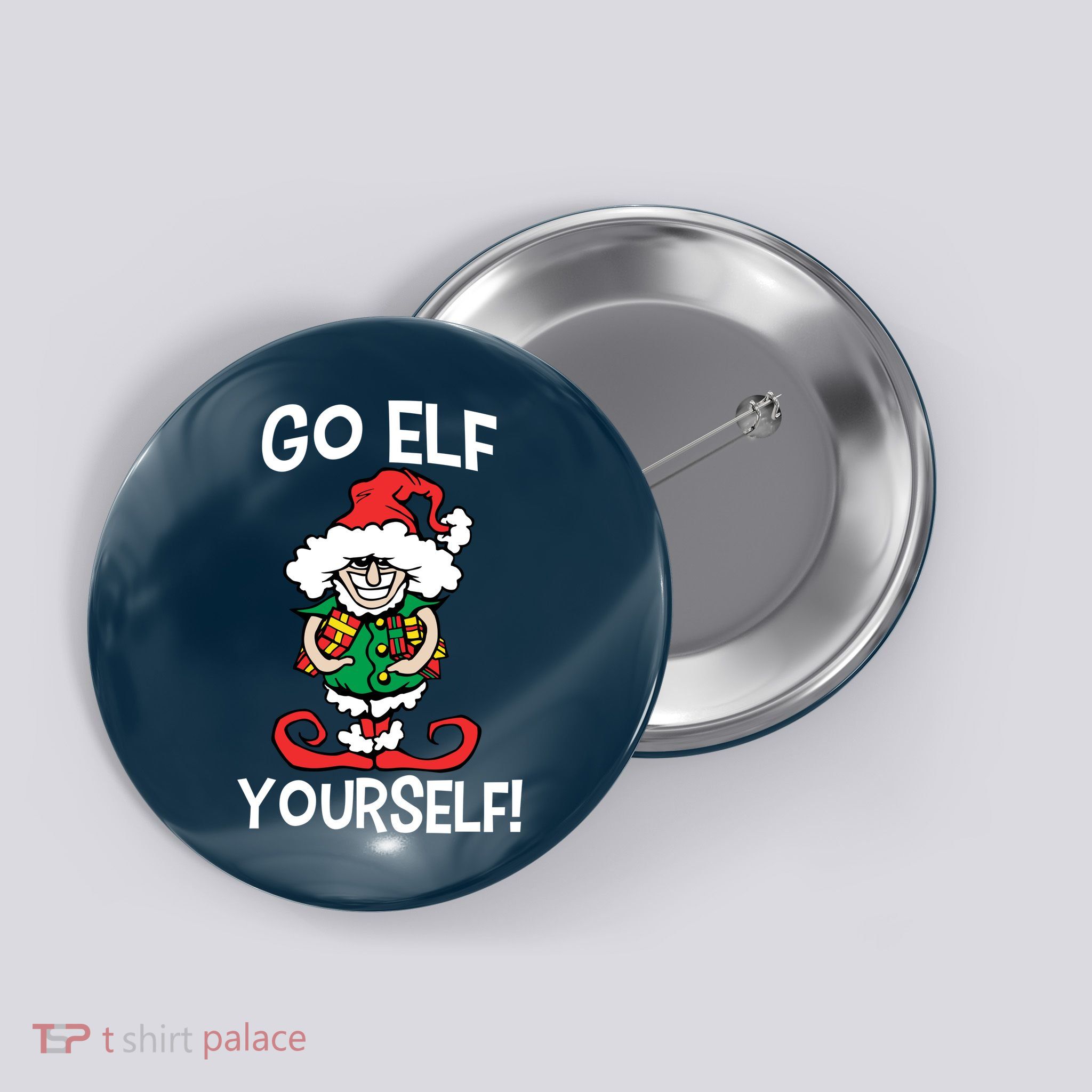 Go Elf Yourself Funny Christmas Button