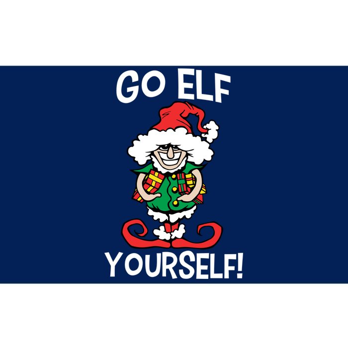 Go Elf Yourself Funny Christmas Bumper Sticker