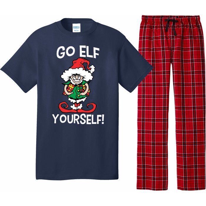 Go Elf Yourself Funny Christmas Pajama Set