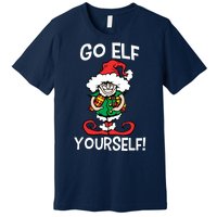 Go Elf Yourself Funny Christmas Premium T-Shirt