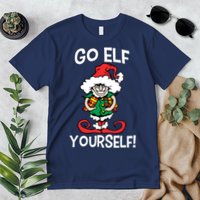 Go Elf Yourself Funny Christmas Premium T-Shirt