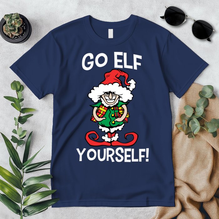 Go Elf Yourself Funny Christmas Premium T-Shirt