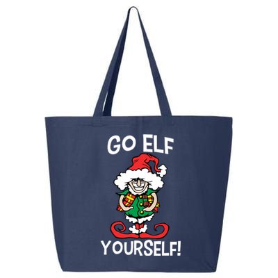 Go Elf Yourself Funny Christmas 25L Jumbo Tote