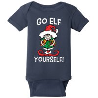 Go Elf Yourself Funny Christmas Baby Bodysuit