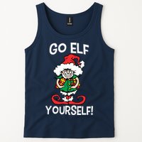 Go Elf Yourself Funny Christmas Tank Top