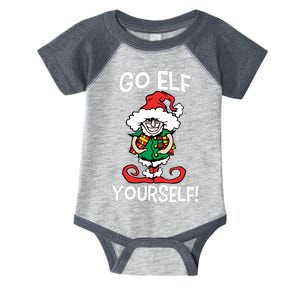 Go Elf Yourself Funny Christmas Infant Baby Jersey Bodysuit