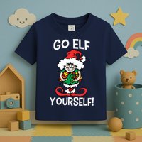 Go Elf Yourself Funny Christmas Toddler T-Shirt