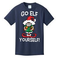 Go Elf Yourself Funny Christmas Kids T-Shirt