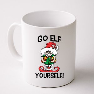 Go Elf Yourself Funny Christmas Coffee Mug