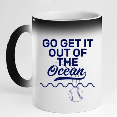 Go Get It Out Of The Ocean 11oz Black Color Changing Mug