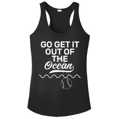 Go Get It Out Of The Ocean Ladies PosiCharge Competitor Racerback Tank