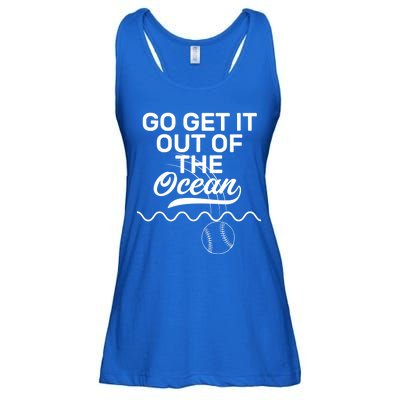 Go Get It Out Of The Ocean Ladies Essential Flowy Tank