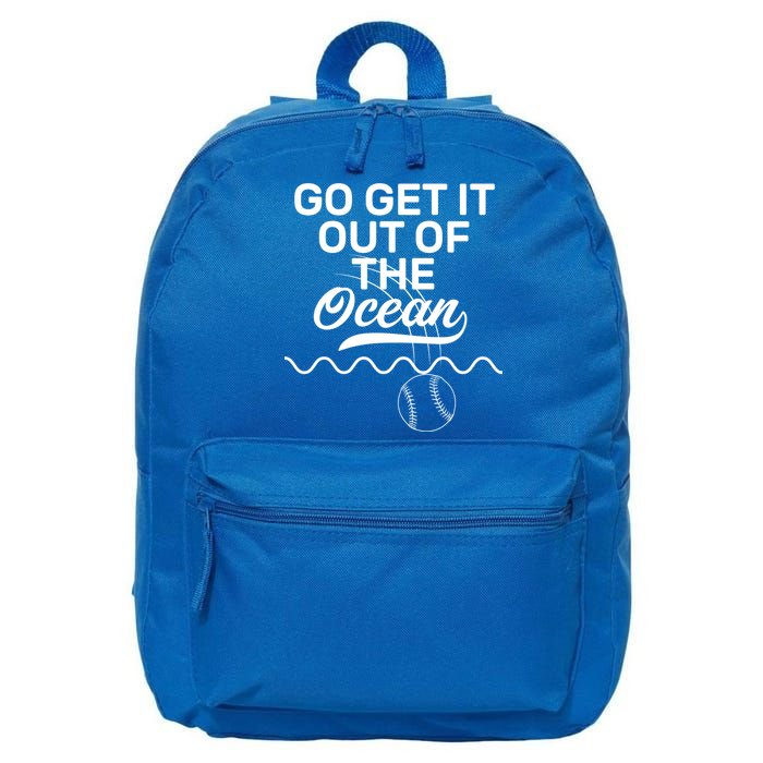 Go Get It Out Of The Ocean 16 in Basic Backpack